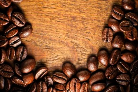 Coffee beans background 写真素材
