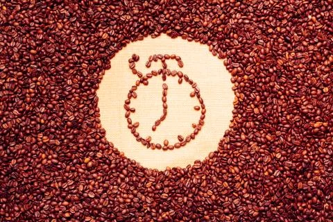 Coffee Beans Background 写真素材