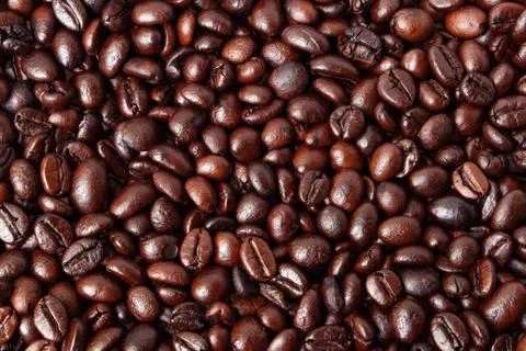Coffee beans background Stock Photos
