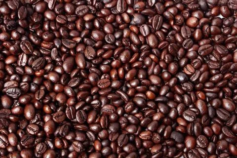 Coffee beans background Stock Photos