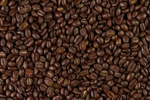Coffee beans background Stock Photos