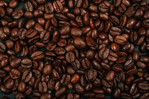 Coffee beans background Stock Photos