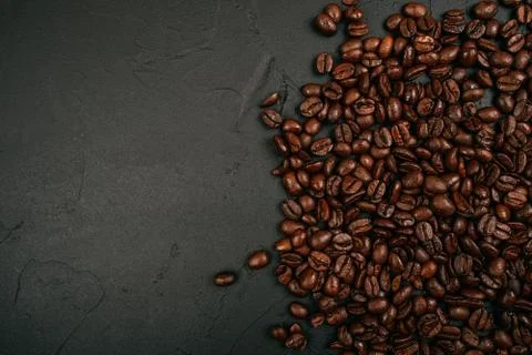 Coffee beans background Stock Photos