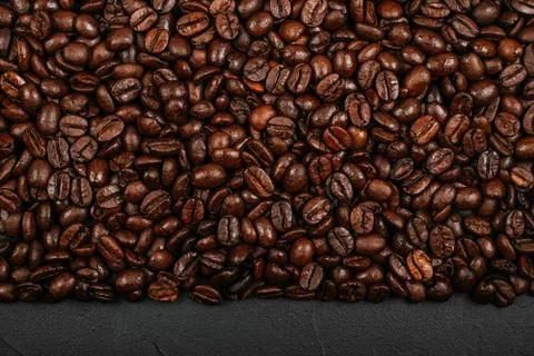 Coffee beans background Stock Photos