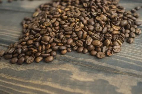 Coffee beans, background Stock Photos