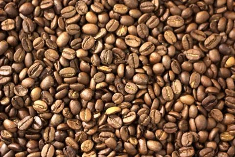 Coffee beans background Stock Photos