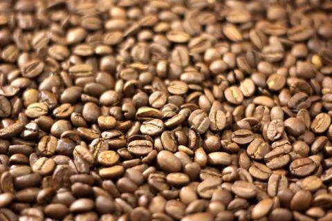 Coffee beans background Stock Photos