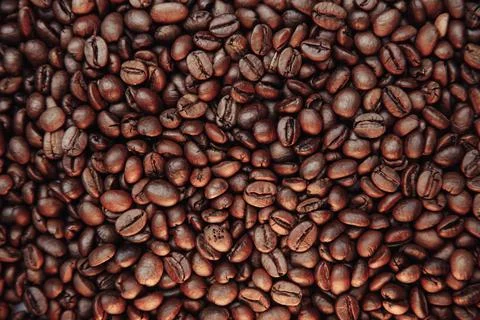 Coffee beans background Stock Photos