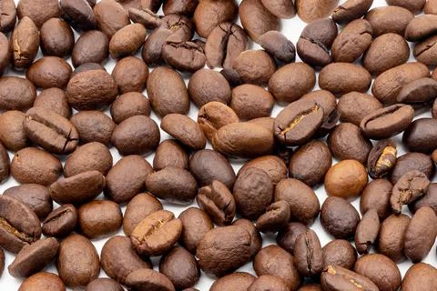 Coffee Beans Background Foto stock