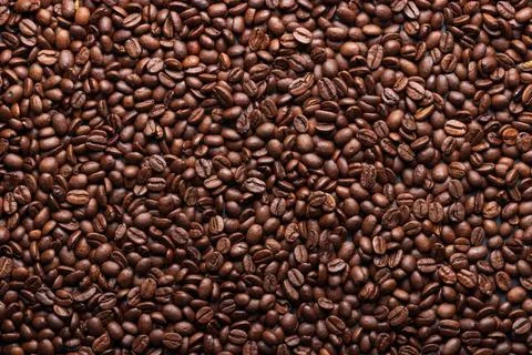 Coffee beans background Stockfoto's
