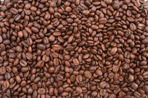 Coffee beans background Stock Photos