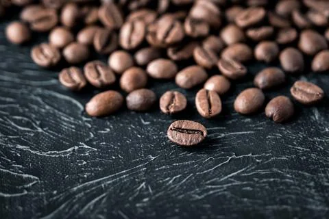 Coffee beans background Stock Photos