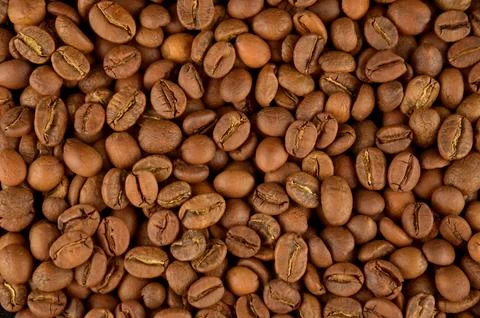Coffee beans background Stock Photos