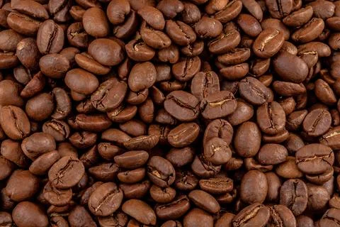 Coffee beans background Stock Photos