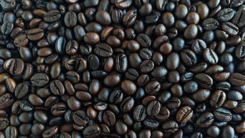 Coffee Beans Background Stock Photos
