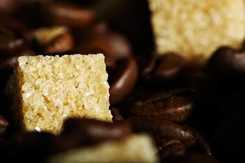 Coffee beans background Stock Photos