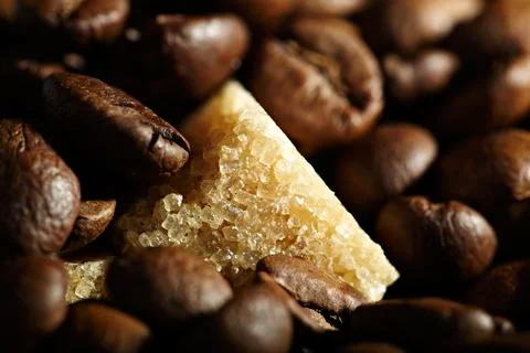 Coffee beans background Stock Photos