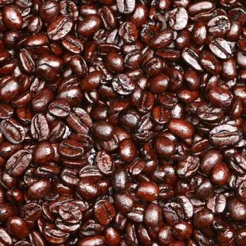 Coffee beans background texture Stock Photos