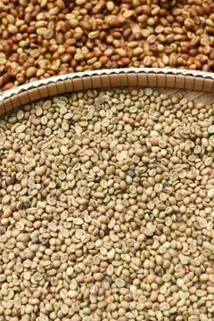 Coffee beans for backgrounds Foto stock