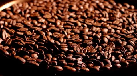 Coffee Beans Being Roasted Stock-Footage 8925150