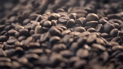 Coffee Beans Being Roasted Stock Footage 291877222