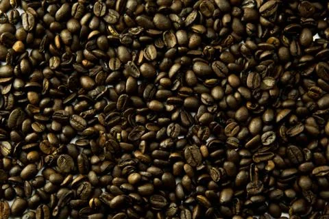 Coffee beans in bulk Stock Photos