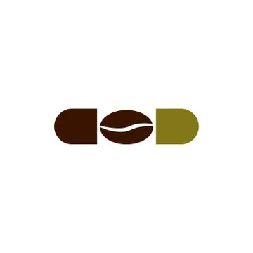 Coffee beans capsule vector design template illustration Stock Illustration