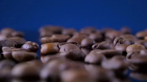 Coffee beans close up Stock Footage 46935090