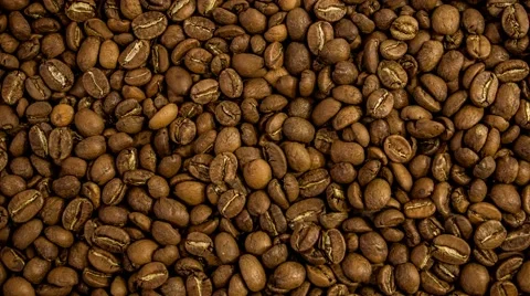 Coffee Beans Close-up. Stock Footage 62935232