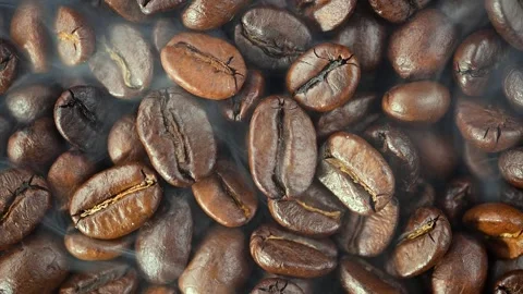Coffee beans close up. Stock Footage 264153825