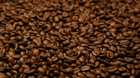 Coffee beans closeup Stock Footage 59192884