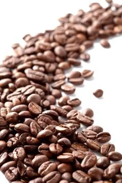 Coffee beans closeup 写真素材