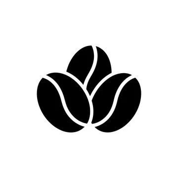 Coffee Beans Cluster Icon イラスト素材