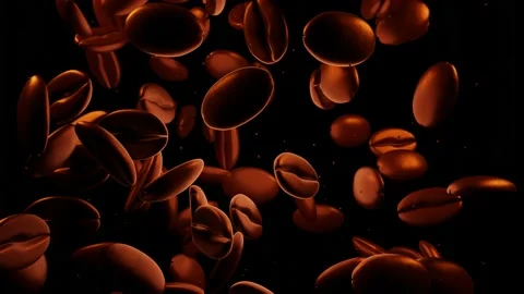 Coffee beans. Coffee explosion. Falling. Pouring coffee. Stock Footage 229118435