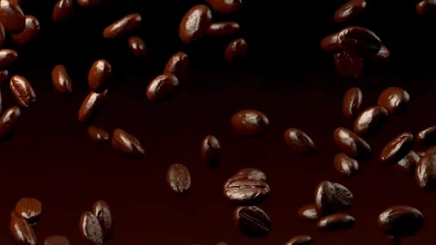Coffee beans, coffee Stock Footage 314747304