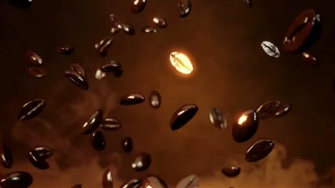 Coffee beans, coffee Stock-Footage 314747317