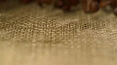 Coffee beans come to the camera Stock-Footage 59783196