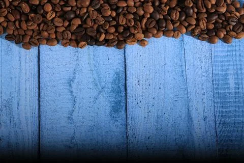 Coffee beans, drinks, roasted, background Stock Photos