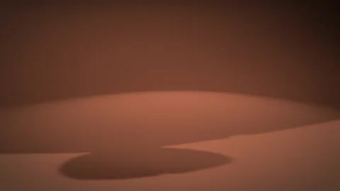 Coffee beans fall on brown background Stock-Footage 133830606