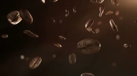 Coffee beans flight Stock-Footage 38477416