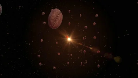 Coffee beans flying loop animation 스톡 동영상 150137554