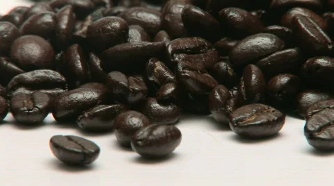 Coffee beans Stock Footage