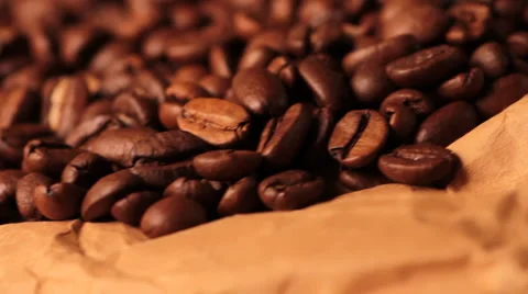Coffee Beans Stock Footage 1046933