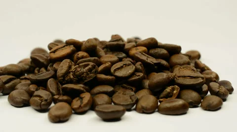 Coffee beans Stock Footage 32258684