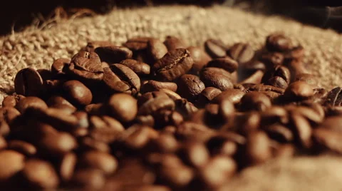 Coffee beans Stock Footage 46208216