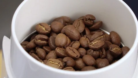 Coffee beans Vídeos de archivo 78130653