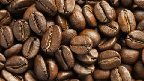 Coffee Beans Stock Footage 90486511