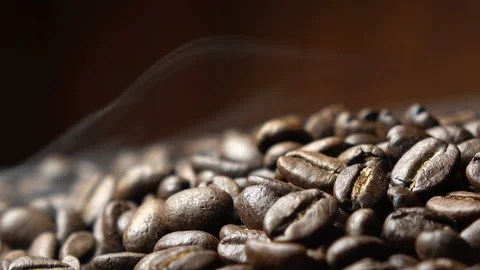 Coffee beans Stock Footage 90634823