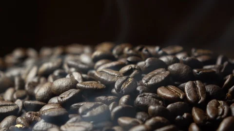 Coffee beans Stock Footage 90635213