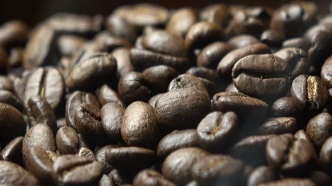 Coffee beans Stock Footage 90635374
